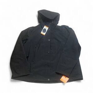 NWT Dakine Women's Black Hooded Raincoat sz XXL